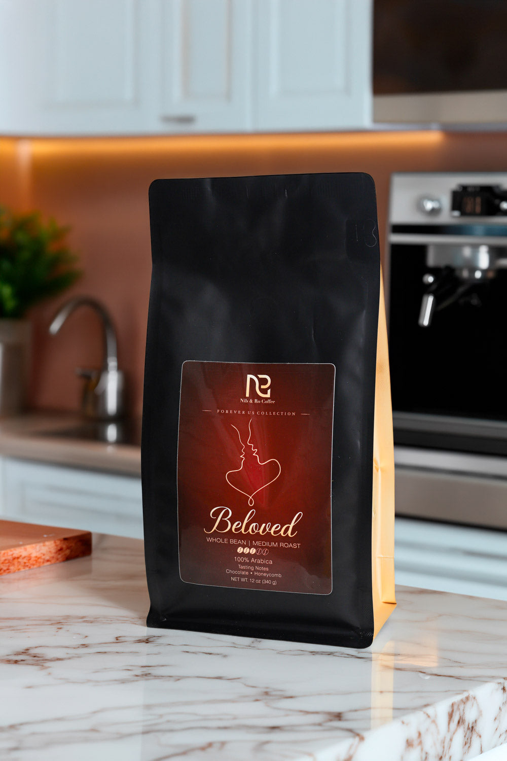 Beloved - Brazil Medium Roast Coffee – Smooth Chocolate & Honeycomb Notes – Single Origin (12oz)